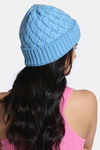 Zivame Knitted Beanie - Sky Blue — thumbnail 2